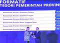 Papua Provincial Government Wins Award as an Informative Province 2022