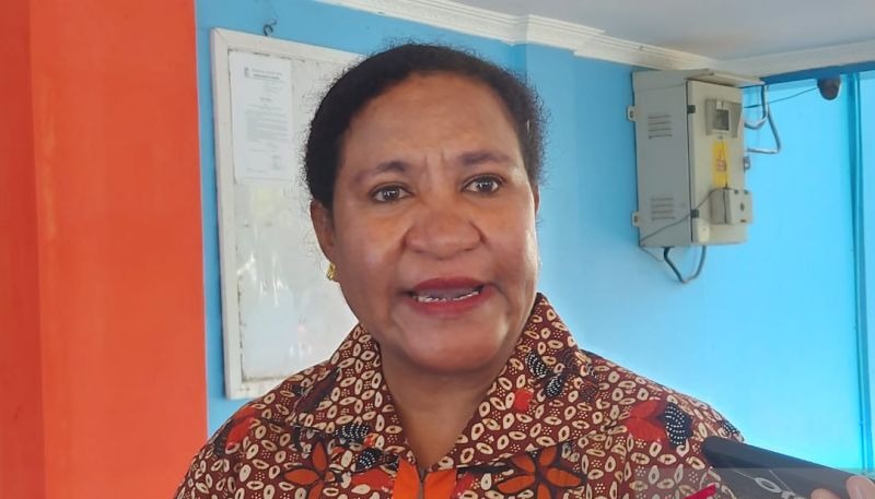 KPU Chairperson for Papua Province Diana Simbiak