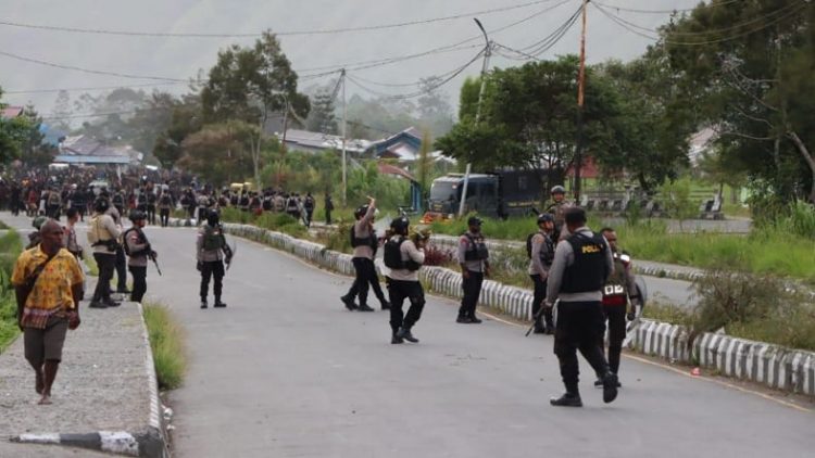 Puncak Jaya's Electoral Discord. Source: iNews.