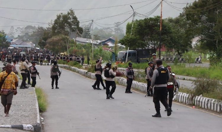 Puncak Jaya's Electoral Discord. Source: iNews.