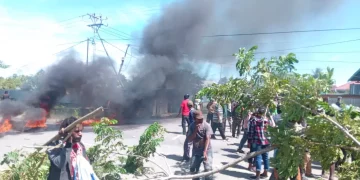 Nabire Demonstrations Descend into Rape Attacks. Source Cepos Online.