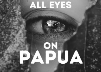 The All Eyes on Papua Campaign Gains Momentum. Source KaltimToday.