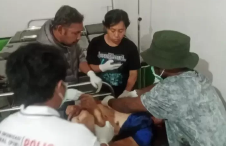 Aksi Penembakan KKB di Intan Jaya. Sumber Sindonews.