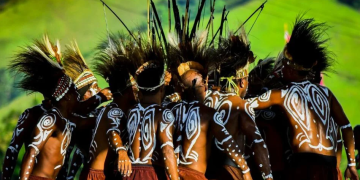 The Perang Dance Papua