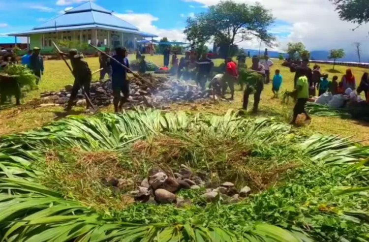 Papua’s Bakar Batu Ritual