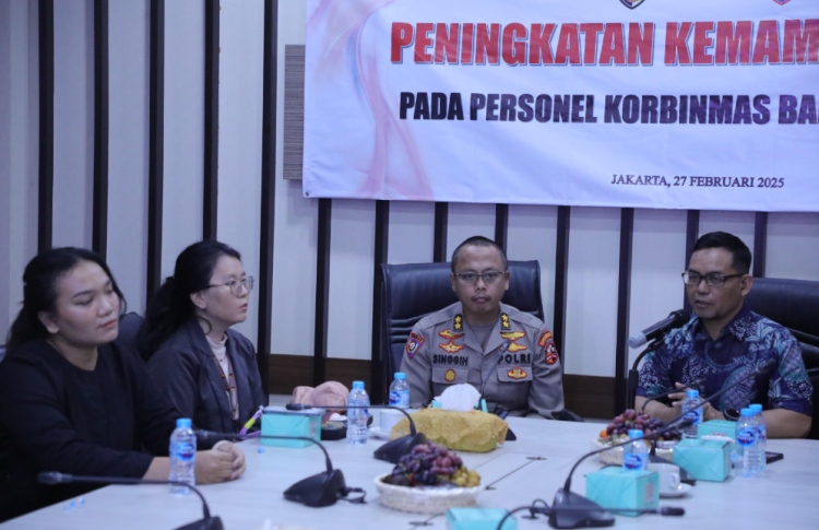 Korbinmas Baharkam Polri Gelar Latihan PID