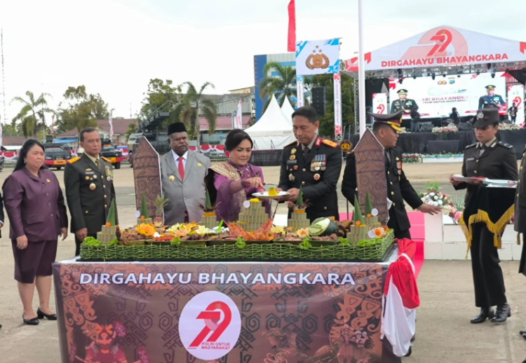 West Papua Police Commemorates 79th Bhayangkara Anniversary with Solemn Ceremony