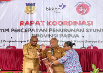 Papua Government Honors Top Regions for Achievements in Reducing Stunting