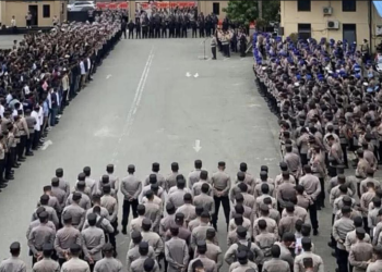 9.300 Personnel Assigned to Safeguard Jayapura Demonstration