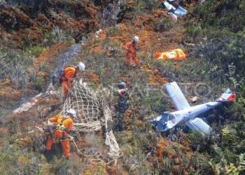 Helicopter Crash by PT Intan Angkasa in Central Papua, Four Victims Recovered