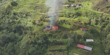 Armed Group Burns Down Junior High School in Papua’s Kiwirok District