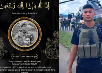 Evacuation of TNI Soldier Killed in Nduga Shooting Completed Smoothly at Timika Airport