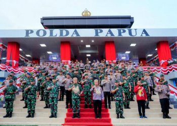 West Papua Police Mobilize 300 Personnel for Emergency Disaster Preparedness