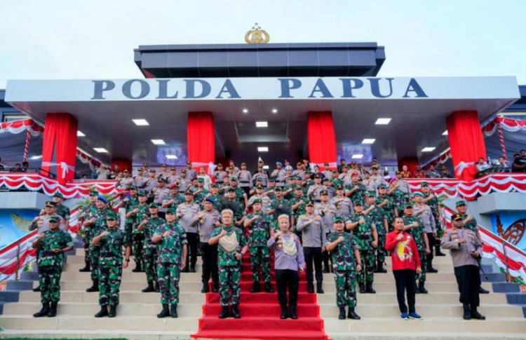 West Papua Police Mobilize 300 Personnel for Emergency Disaster Preparedness