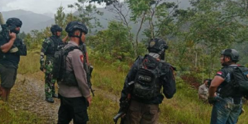 TNI Secures Two Armed Group Bases in Yahukimo, Papua Highlands